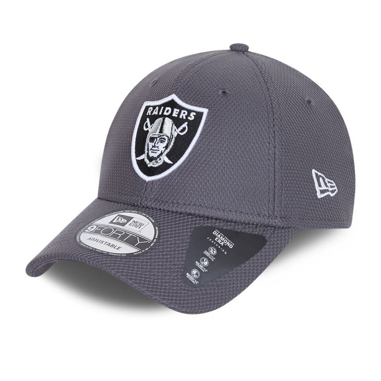 Gorras New Era 9forty Grises - Las Vegas Raiders Diamond Era 26890LIJG